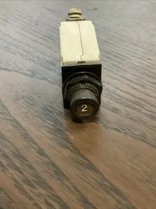 Beechcraft Sundowner Klixon 2 Amp Circuit Breaker P/N 7277-2-2